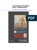 Download A History Of Russia 9Th Edition Nicholas V Riasanovsky full chapter