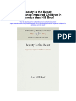 Download Beauty Is The Beast Appearance Impaired Children In America Ann Hill Beuf full chapter