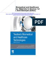 Download Terahertz Biomedical And Healthcare Technologies Materials To Devices 1St Edition Amit Banerjee Editor full chapter