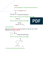 Nomenclature of Aldehyde1