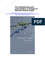 Political Catchphrases and Contemporary History A Critique of New Normals Suman Gupta All Chapter