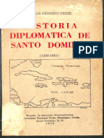 Carlos Federico Pérez (1973), Historia Diplomática Dominicana. (1492-1861) V1