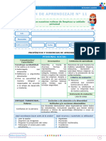 Sesiones de Aprendizaje - Semana 2 - UD II - Editora Quipus Perú