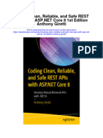 Coding Clean Reliable and Safe Rest Apis With Asp Net Core 8 1St Edition Anthony Giretti Full Chapter