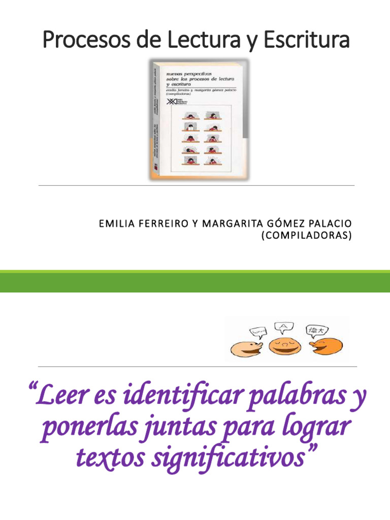 Procesos de Lectura y Escritura en Niños | PDF | Literatura | Escritura