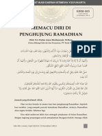 Edisi 405 - 050424 - Deden A. Herdiansyah - Memacu Diri Di Penghujung Ramadhan