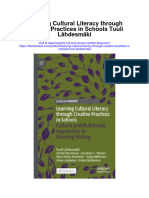 Download Learning Cultural Literacy Through Creative Practices In Schools Tuuli Lahdesmaki full chapter