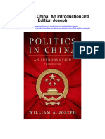Download Politics In China An Introduction 3Rd Edition Joseph all chapter