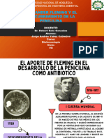 Alexander Fleming y Su Aporte a La Medicina Mediante El Descubrimiento de La Penicilina