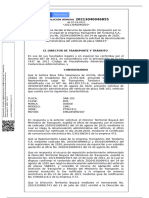 Resolucion 20213040046855 Del 7 de Octubre de 2021