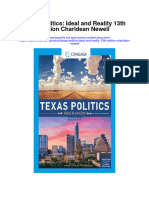 Download Texas Politics Ideal And Reality 13Th Edition Charldean Newell full chapter