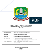 KAK Pelebaran Jalan Dan Jembatan Pangkalan I Bantargebang L 250R4