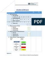 Checklist of Lab 2