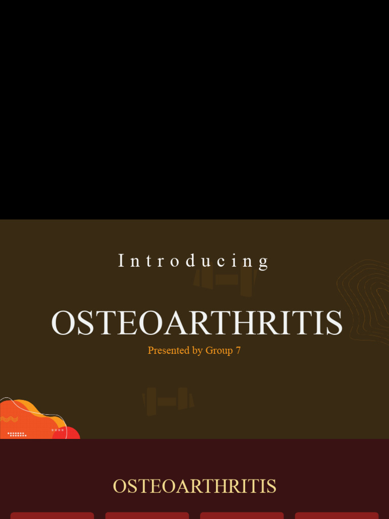 Osteoarthritis Pdf Osteoarthritis Arthritis
