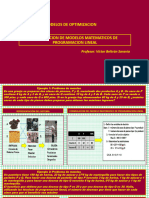 Sesion 1 Ejercicios de Formulacion de Modelos de Programacion Lineal