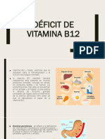 Déficit de Vitamina B12
