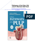 Download Cohens Pathways Of The Pulp 12Th Edition Louis H Berman Dds Facd full chapter