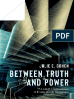 University of South Alabama_Cohen, Julie E - Between Truth and Power_ the Legal Constructions of Informational Capitalism (2019)(Z-Lib.io)
