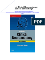 Download Textbook Of Clinical Neuroanatomy E Book 3Rd Edition Singh full chapter