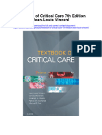 Textbook of Critical Care 7Th Edition Jean Louis Vincent Full Chapter