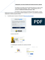 Emissão de Procurações e Delegações Por Meio Do Sistema de Controle de Acesso