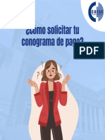 INSTRUCTIVO - SOLICITUD CRONOGRAMA DE PAGO