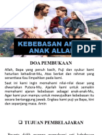 Kebebasan Anak-Anak Allah