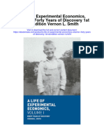 Download A Life Of Experimental Economics Volume I Forty Years Of Discovery 1St Ed Edition Vernon L Smith full chapter