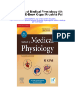 Textbook of Medical Physiology 4Th Edition E Book Gopal Krushna Pal Full Chapter