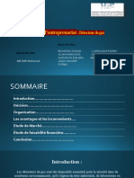 Projet d’entreprenariat (2)