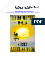 Before All The World 1St Edition Moriel Rothman Zecher Full Chapter