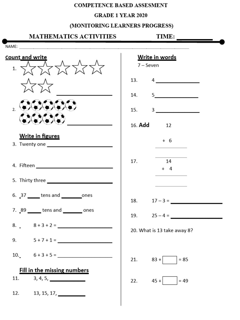 2020 SET 1 MATHEMATICS Teacher - Co - .Ke | PDF