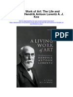 A Living Work of Art The Life and Science of Hendrik Antoon Lorentz A J Kox Full Chapter