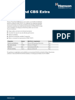 Hanson Powersand Cbs Extra Technical Data Sheet