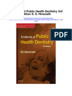 Download Textbook Of Public Health Dentistry 3Rd Edition S S Hiremath full chapter