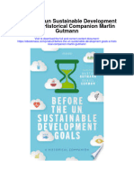 Before The Un Sustainable Development Goals A Historical Companion Martin Gutmann Full Chapter