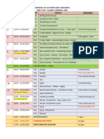 Shas 2358 Lecture Schedule I 2023-24