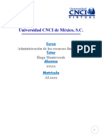 ACT 1 Administración de Los Recursos Financieros