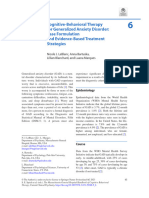 Terapia Cognitivo Conductual para Trastorno de Ansiedad Generalizada