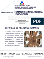 Relações Humanas e Inteligência Emocional