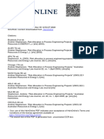 Risk allocation in process engineering projects