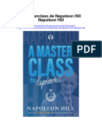 A Masterclass de Napoleon Hill Napoleon Hill Full Chapter