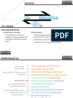 CHEM103 Week 7 Equilibrium Lecture Notes