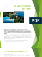 Áreas de Conservación Del Perú DIAPOSITIVA