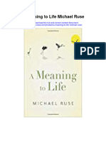 A Meaning To Life Michael Ruse Full Chapter