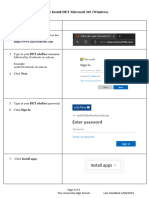 How-To Install DET Microsoft 365 (Windows)