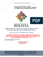 Gobierno Autónomo Departamental de Oruro (Fomento de Las Expresiones Artísticas)