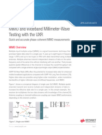 MIMO and Wideband Millimeter-Wave Testing With The UXR