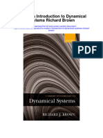 Download A Modern Introduction To Dynamical Systems Richard Brown full chapter
