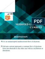 Modified Galvanic Current